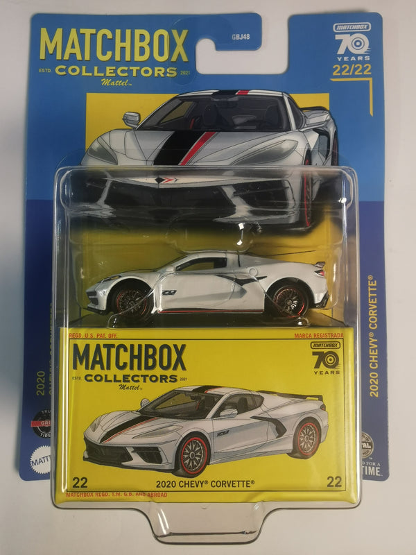 Matchbox Collectors 2020 Chevy Corvette 1:64 Scale Die Cast