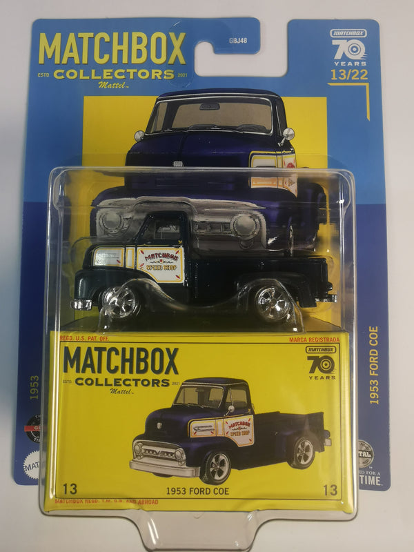 Matchbox Collectors 1953 Ford Coe Pick-Up Truck 1:64 Scale Die Cast