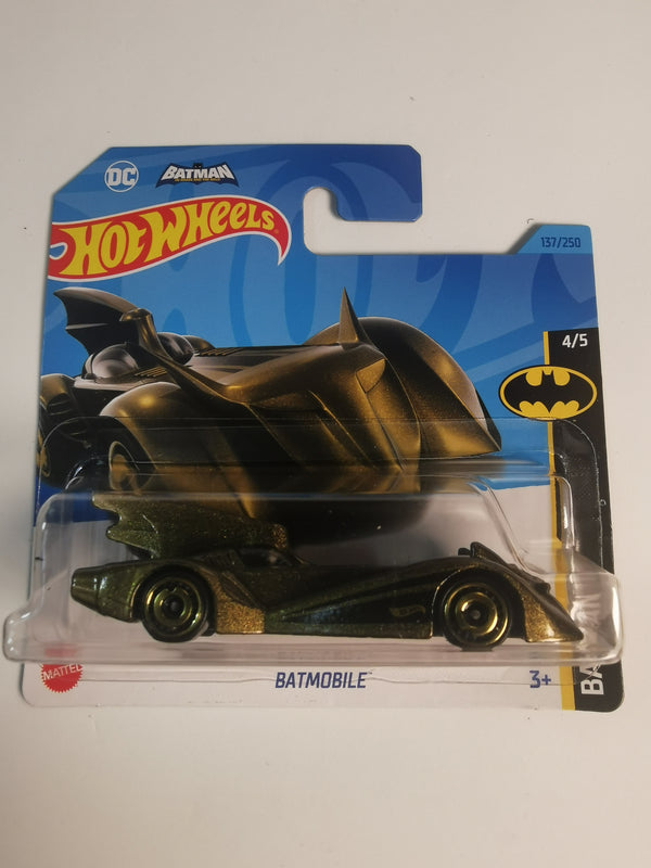 Hot Wheels Batmobile Gold & Black 1:64 Scale Die Cast