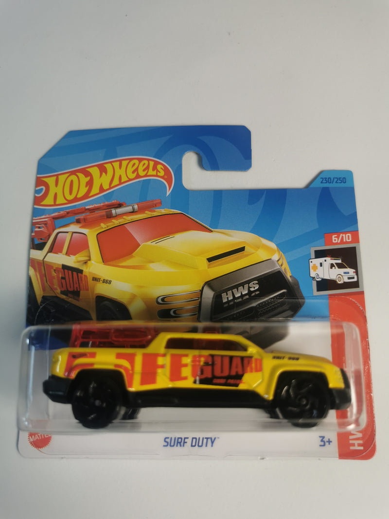 Hot Wheels Surf Duty 1:64 Scale Die Cast