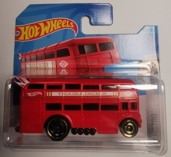 Hot Wheels Trouble Decker 1:64 Scale Die Cast