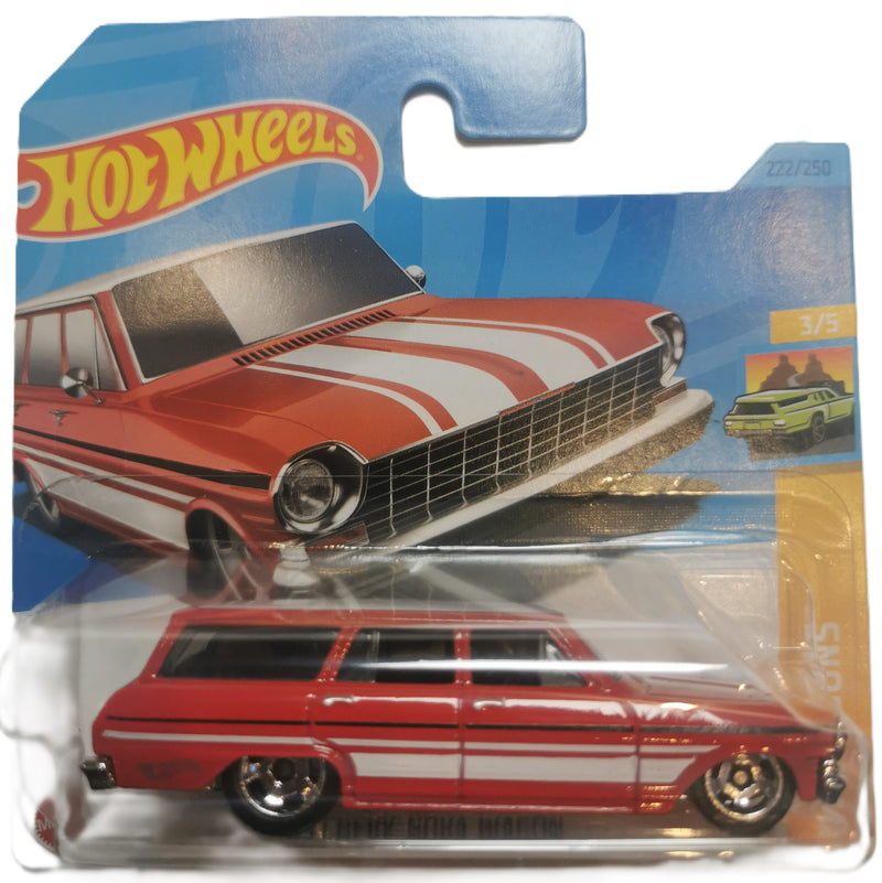 Hot Wheels '64 Chevy Nova Wagon 1:64 Scale Die cast