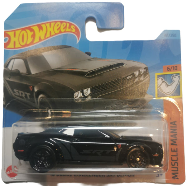 Hot Wheels '18 Dodge Challenger SRT Demon 1:64 Scale Die Cast