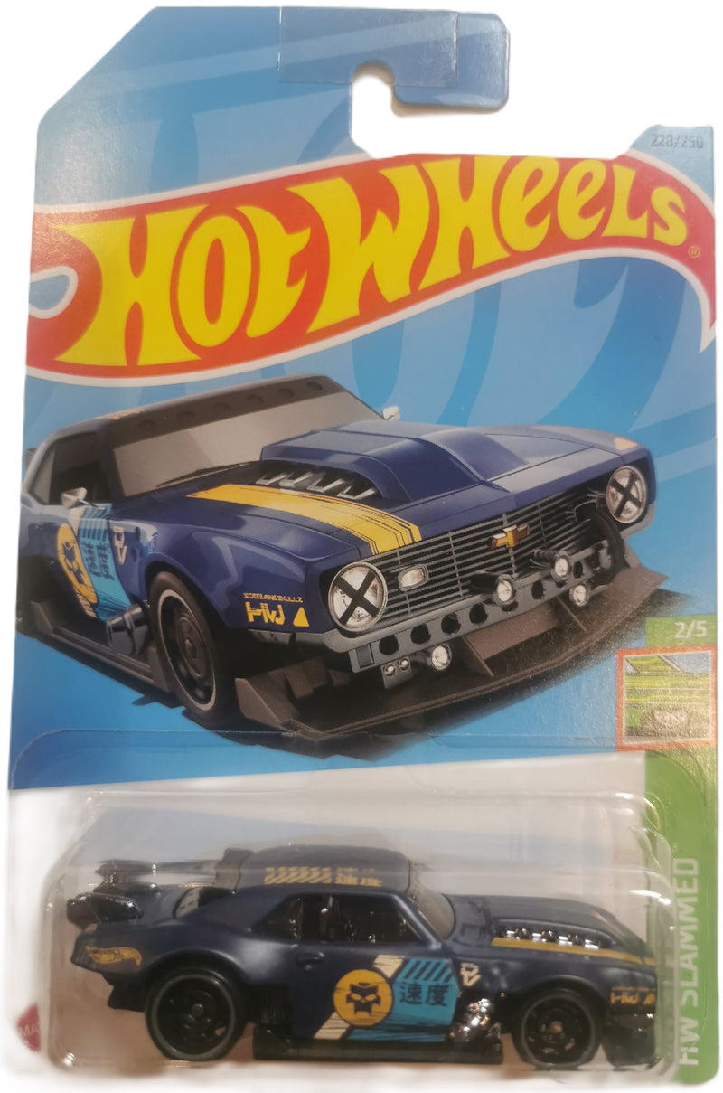 Hot Wheels '68 Custom Camaro 1:64 Scale Die Cast