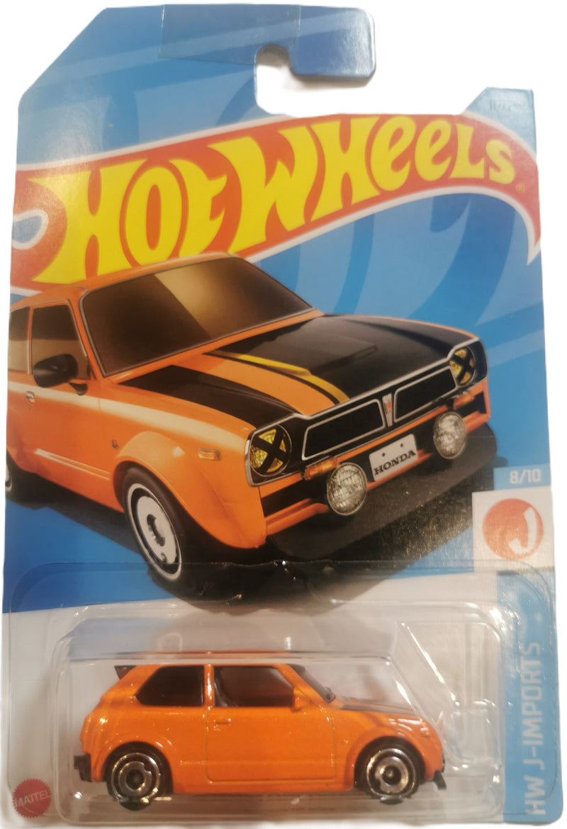 Hot Wheels '73 Honda Civic Custom 1:64 Scale Die Cast