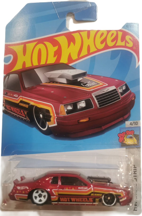 Hot Wheels '86 Ford Thunderbird Pro Stock 1:64 Scale Die Cast