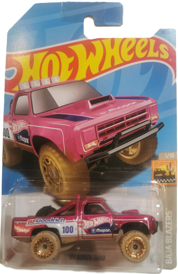 Hot Wheels '87 Dodge D100 1:64 Scale Die Cast