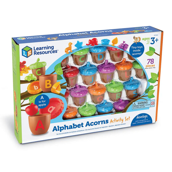 Alphabet Acorns Activity Set