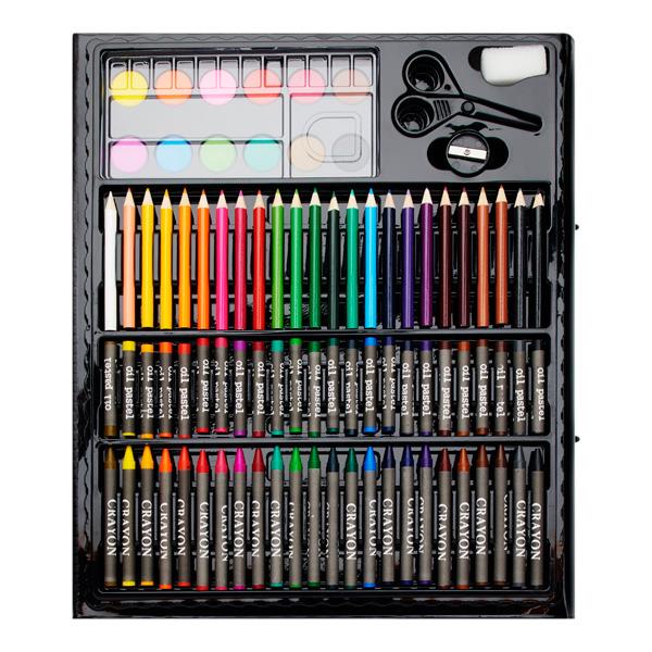 World of Colour 140pce Pop-up Easel Art Set