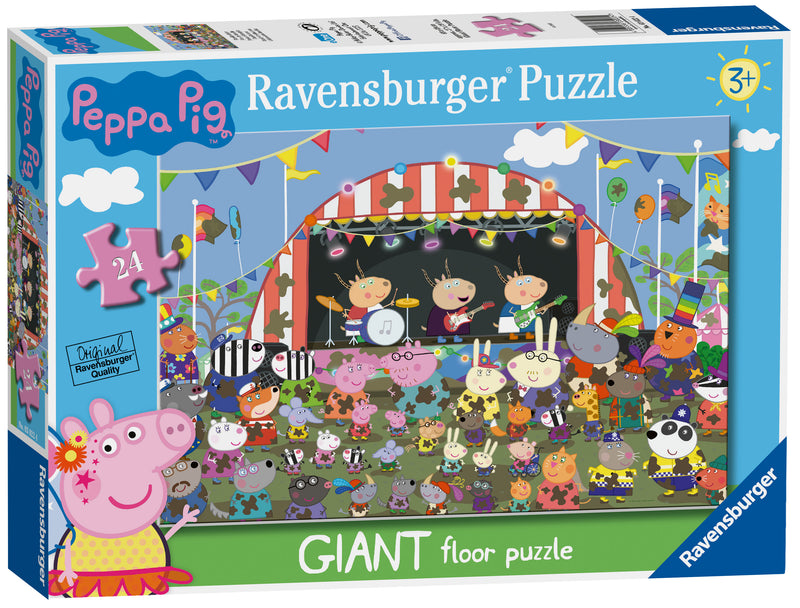 Peppa Pig Family Celebrations, 24 piece Giant Floor Jigsaw Puzzle