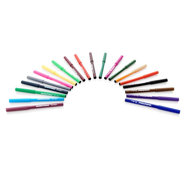 World of Colour Pack of 20 Felt Tip Markers