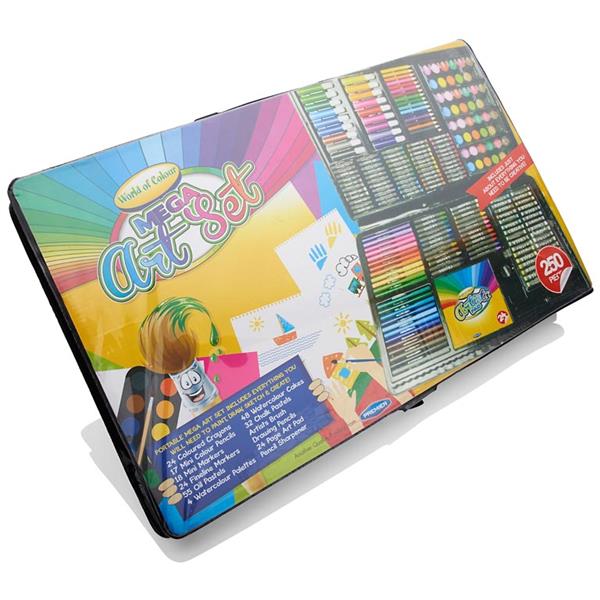 World of Colour 250pce Mega Art Set