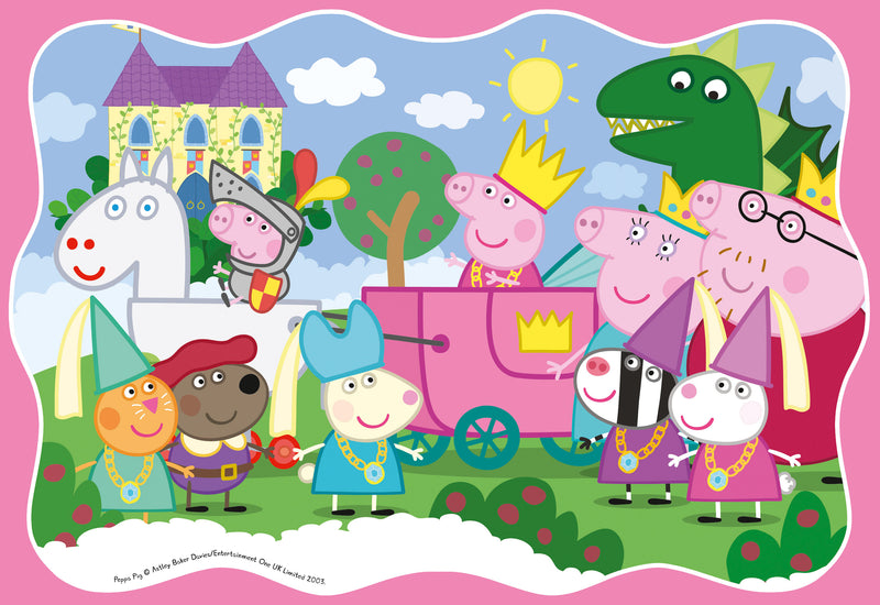 Peppa Pig 3 in a Box (15, 20, 25piece)  Jigsaw Puzzle