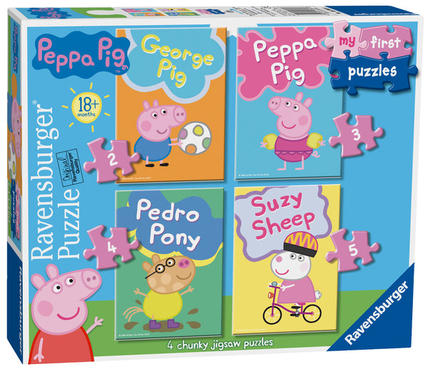 Peppa Pig My First Puzzles (2,3,4,5 Piece) Jigsaw Puzzle