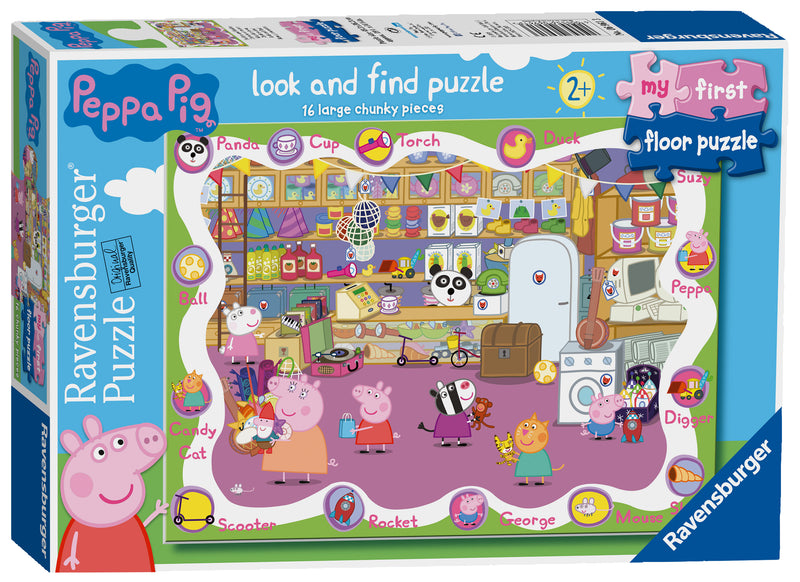 Peppa Pig My First Floor Puzzle, 16 piece Jigsaw Puzzle