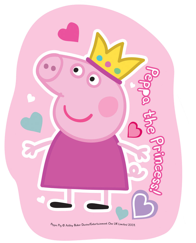 Peppa Pig Four Shaped Puzzles (4,6,8,10piece) Jigsaw Puzzle