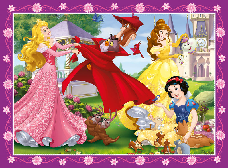 Disney Princess 4 in a box (12, 16, 20, 24 piece) Jigsaw Puzzles