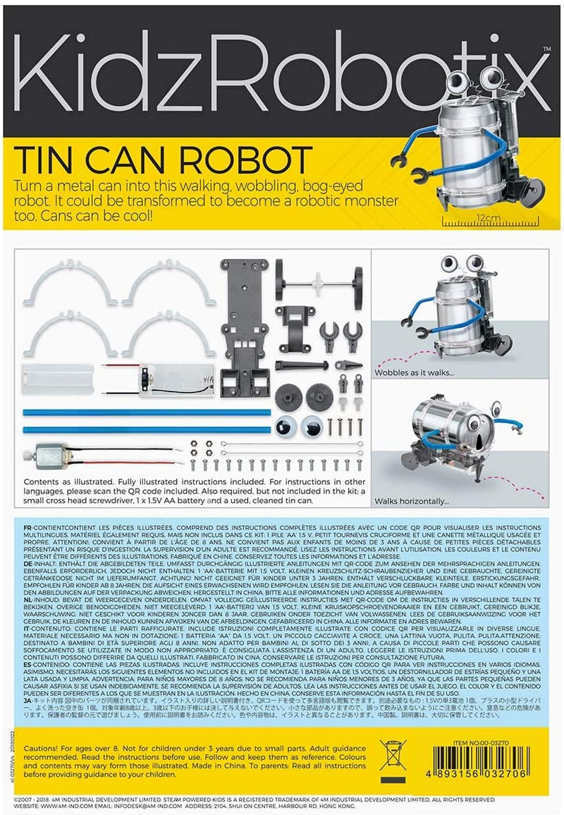 4M KidzRobotix - Tin Can Robot