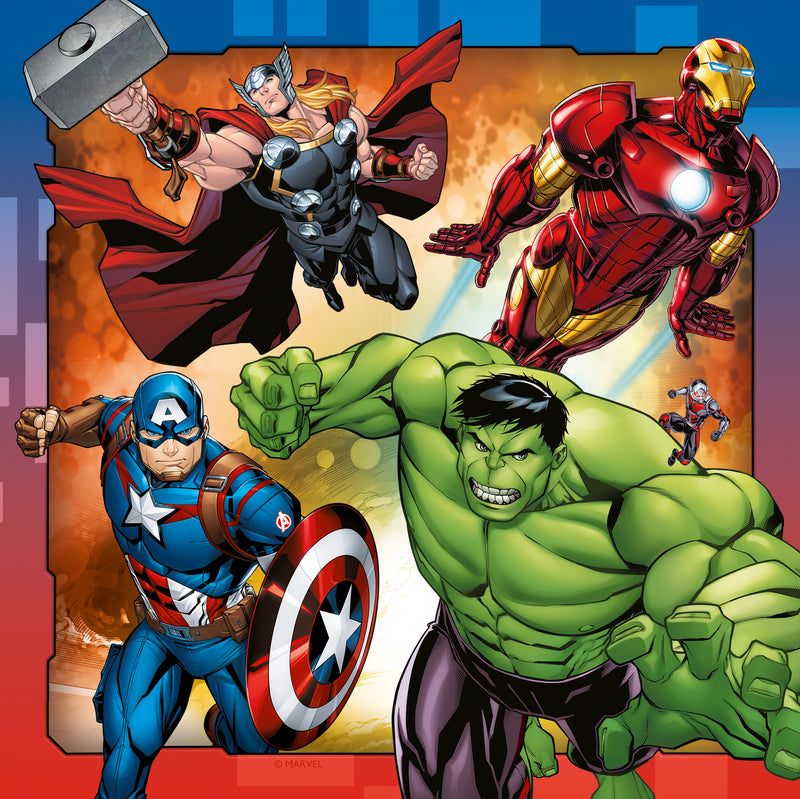 Marvel Avengers Assemble, 3x 49 piece Jigsaw Puzzles