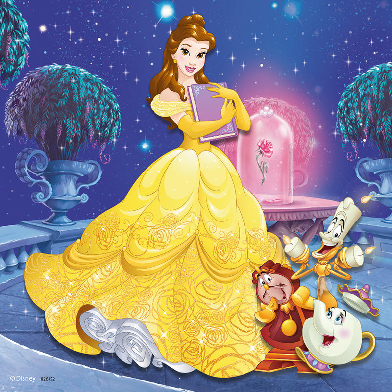 Disney Princess, Princess Adventure 3x 49 piece Jigsaw Puzzles