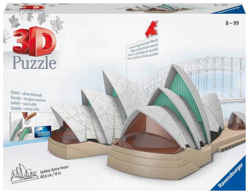 Sydney Opera House, 216 piece 3D Jigsaw Puzzle