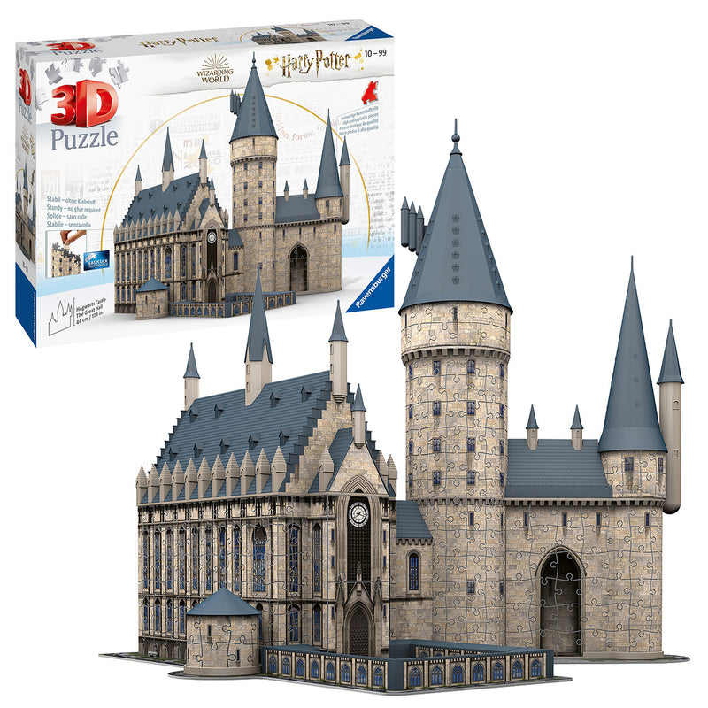 Harry Potter Hogwarts, 540 piece 3D Jigsaw Puzzle