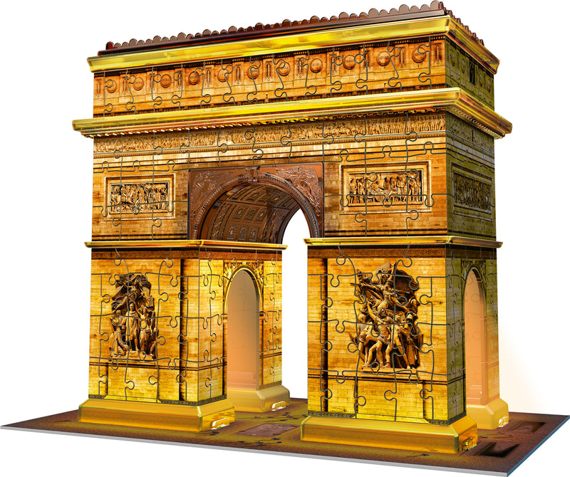 Arc De Triomphe - Light Up 216 piece 3D Jigsaw Puzzle