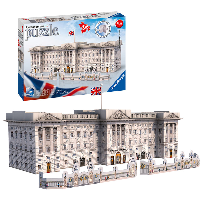 Buckingham Palace, 216 piece 3D Jigsaw Puzzle