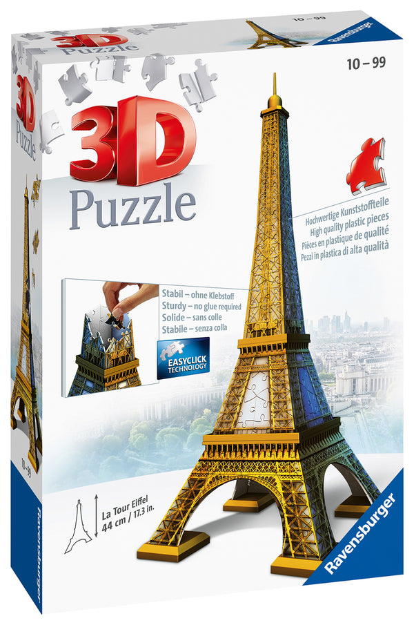 Eiffel Tower, 216 piece 3D Jigsaw Puzzle