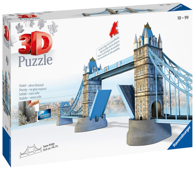 Tower Bridge of London, 216 piece 3D Jigsaw Puzzle