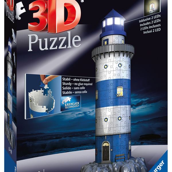 Ravensburger 3d light up eiffel store tower jigsaw