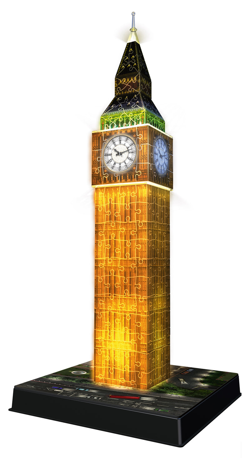 Big Ben - Light Up 216 piece 3D Jigsaw Puzzle