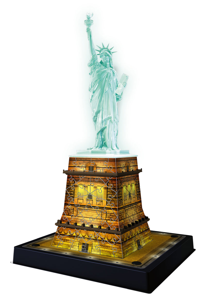 Statue of Liberty - Light Up 108 piece 3D Jigsaw Puzzle