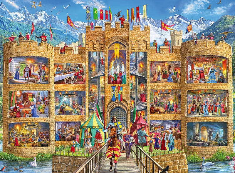 Cutaway Castle XXL 150 Piece Jigsaw Puzzle