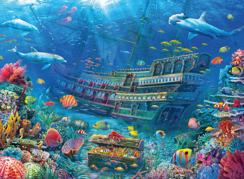 Sunken Ship XXL 200 piece Jigsaw Puzzle