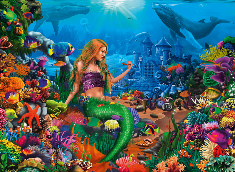 Mermaid Queen XXL 200 piece Jigsaw Puzzle