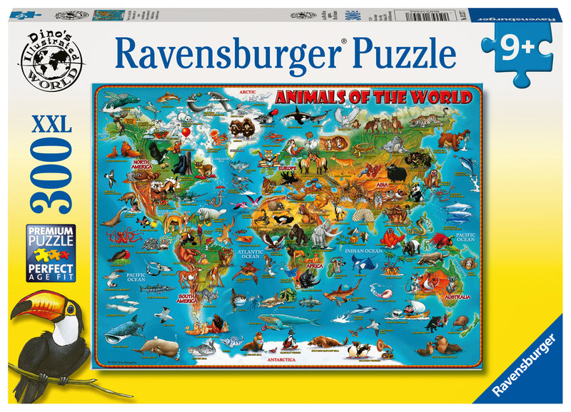 Animals of the World XXL 300 piece Jigsaw Puzzle