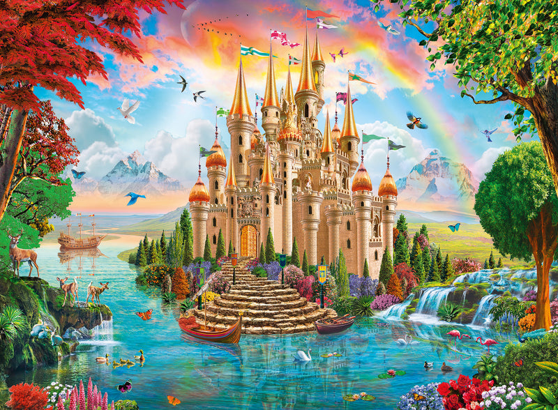 Rainbow Castle 100 XXL piece Jigsaw Puzzle