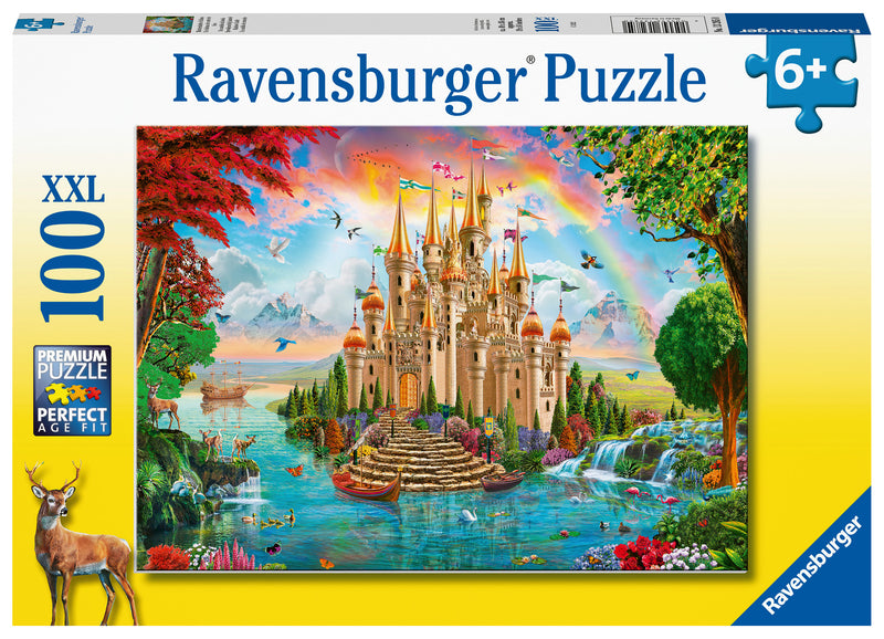 Rainbow Castle 100 XXL piece Jigsaw Puzzle