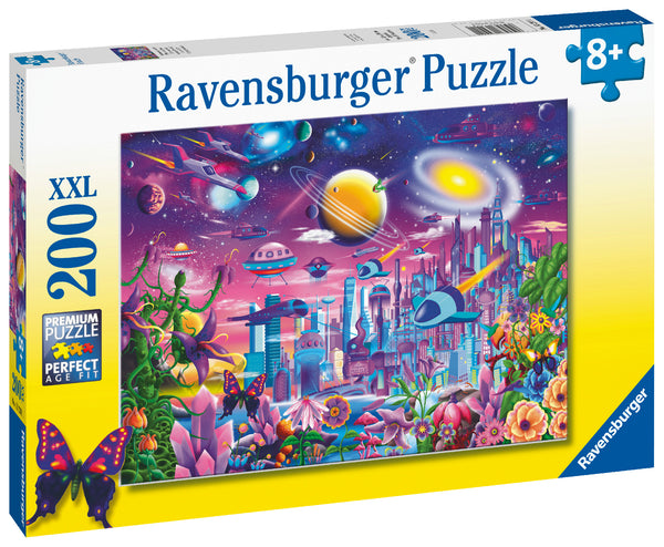 Cosmic City XXL 200 Piece Jigsaw Puzzle