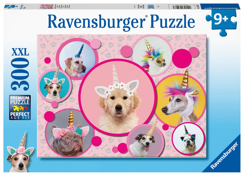 Unicorn Dogs XXL 300 Piece Jigsaw Puzzlw