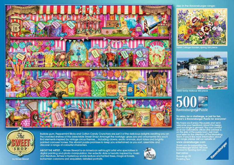 The Sweet Shop 500 piece Jigsaw Puzzle