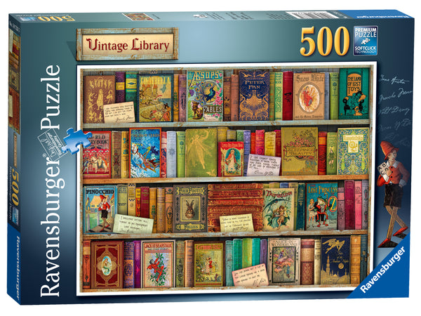 Vintage Library 500 piece Jigsaw Puzzle