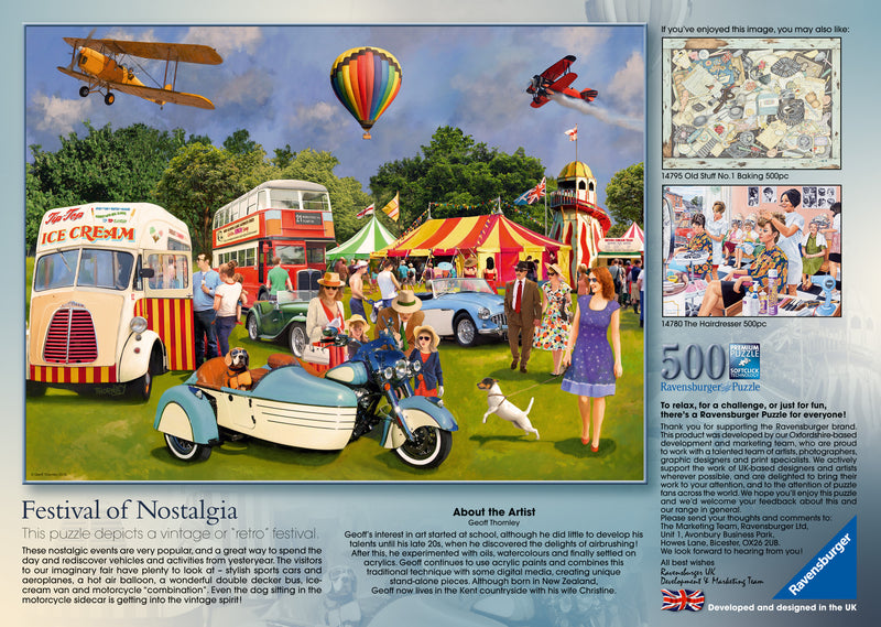 Festival of Nostalgia 500 piece Jigsaw Puzzle