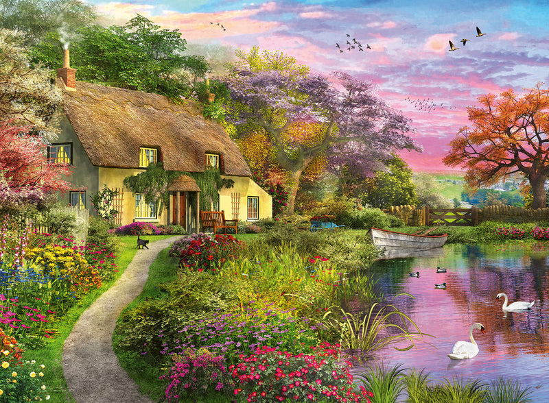 Country House 500 piece Jigsaw Puzzle