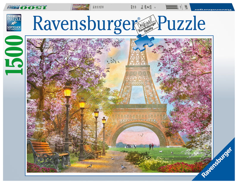 Ravensburger Paris Romance, 1500 piece Jigsaw Puzzle