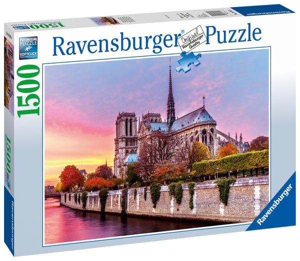 Ravensburger Picturesque Notre Dame 1500 piece Jigsaw Puzzle