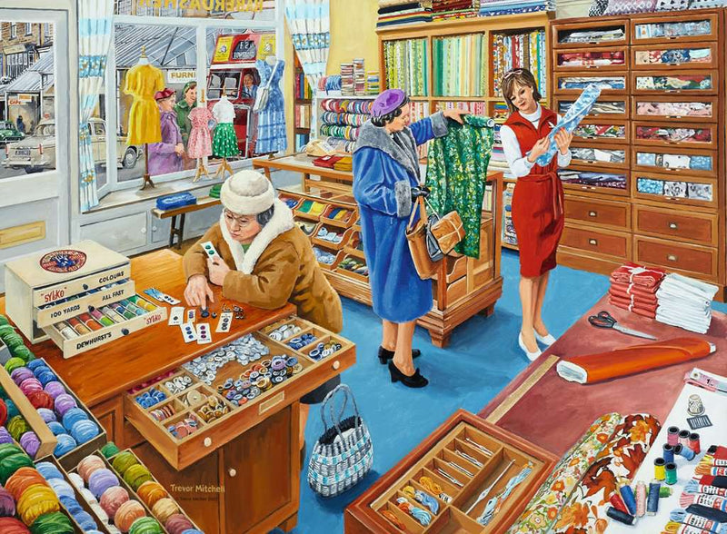 Happy Days at Work No.18 - The Haberdasher 500 piece Jigsaw Puzzle