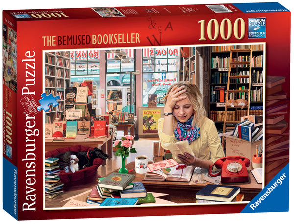 Ravensburger The Bemused Bookseller 1000 piece Jigsaw Puzzle