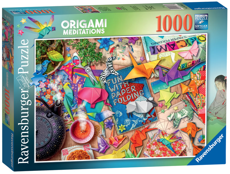 Origami Meditation 1000 piece Jigsaw Puzzle